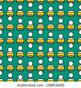 Geometric background. Seamless pattern. Vector.