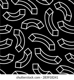 Geometric background. Seamless pattern. Vector.
