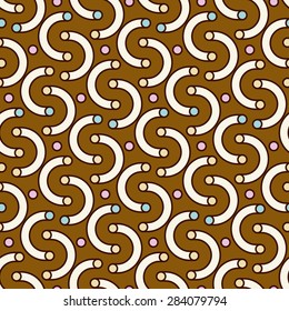 Geometric background. Seamless pattern. Vector.