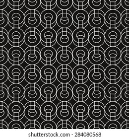 Geometric background. Seamless pattern. Vector.