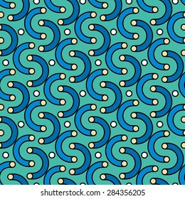 Geometric background. Seamless pattern. Vector.