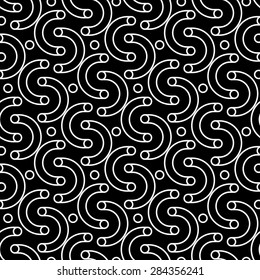 Geometric background. Seamless pattern. Vector.