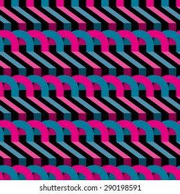 Geometric background. Seamless pattern. Vector.