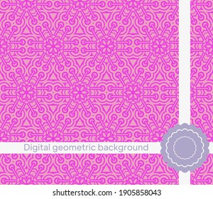 Geometric background. Seamless. Vector illustration