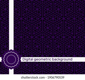 Fondo geométrico. Sin inconveniente. Ilustración del vector