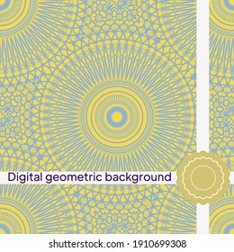 Geometric background. Seamless. Vector illustration