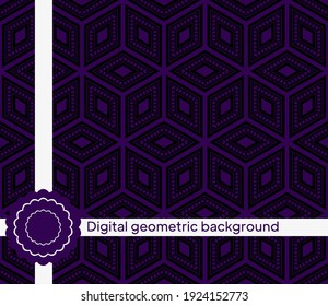 Geometric background. Seamless. Vector illustration
