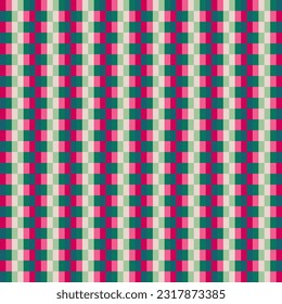 geometric background  shape pink green endless connect gift wrap t-shirt pattern book cover