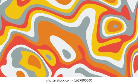 Geometric background of shapes and stripes with smooth edges. bright colorful wallpaper. vector 