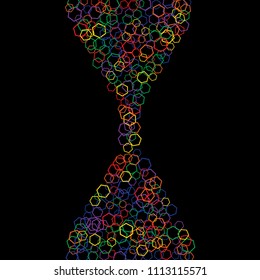 Geometric Background. Simple Pattern for Postcard, Print, Banner or Poster. Modern abstract background with polygons. Vector Texture in Trendy Minimalistic Style