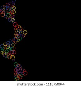 Geometric Background. Simple Pattern for Postcard, Print, Banner or Poster. Modern abstract background with polygons. Vector Texture in Trendy Minimalistic Style