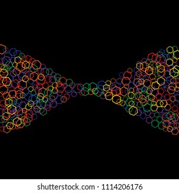 Geometric Background. Simple Pattern for Postcard, Print, Banner or Poster. Modern abstract background with polygons. Vector Texture in Trendy Minimalistic Style