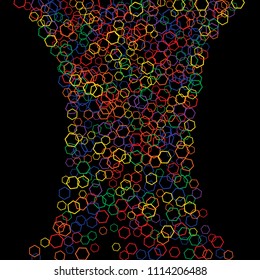 Geometric Background. Simple Pattern for Postcard, Print, Banner or Poster. Modern abstract background with polygons. Vector Texture in Trendy Minimalistic Style