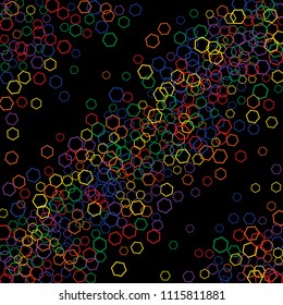 Geometric Background. Simple Pattern for Postcard, Print, Banner or Poster. Modern abstract background with polygons. Vector Texture in Trendy Minimalistic Style