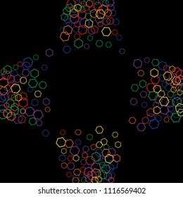 Geometric Background. Simple Pattern for Postcard, Print, Banner or Poster. Modern abstract background with polygons. Vector Texture in Trendy Minimalistic Style