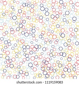 Geometric Background. Simple Pattern for Postcard, Print, Banner or Poster. Modern abstract background with polygons. Vector Texture in Trendy Minimalistic Style
