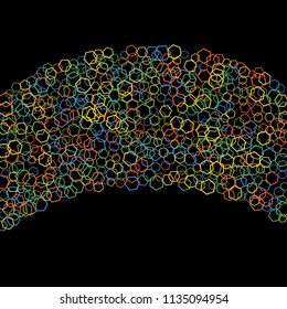 Geometric Background. Simple Pattern for Postcard, Print, Banner or Poster. Modern abstract background with polygons. Vector Texture in Trendy Minimalistic Style
