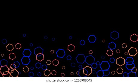 Geometric Background. Simple Pattern for Postcard, Print, Banner or Poster. Modern abstract background with polygons. Vector Texture in Trendy Minimalistic Style
