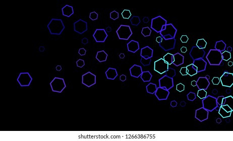 Geometric Background. Simple Pattern for Postcard, Print, Banner or Poster. Modern abstract background with polygons. Vector Texture in Trendy Minimalistic Style
