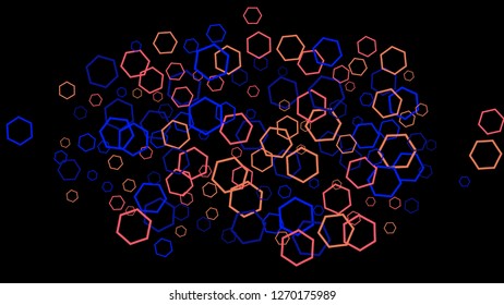 Geometric Background. Simple Pattern for Postcard, Print, Banner or Poster. Modern abstract background with polygons. Vector Texture in Trendy Minimalistic Style
