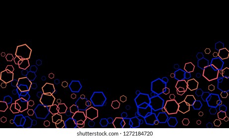 Geometric Background. Simple Pattern for Postcard, Print, Banner or Poster. Modern abstract background with polygons. Vector Texture in Trendy Minimalistic Style
