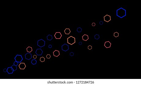 Geometric Background. Simple Pattern for Postcard, Print, Banner or Poster. Modern abstract background with polygons. Vector Texture in Trendy Minimalistic Style
