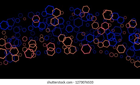 Geometric Background. Simple Pattern for Postcard, Print, Banner or Poster. Modern abstract background with polygons. Vector Texture in Trendy Minimalistic Style
