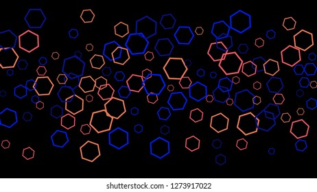 Geometric Background. Simple Pattern for Postcard, Print, Banner or Poster. Modern abstract background with polygons. Vector Texture in Trendy Minimalistic Style
