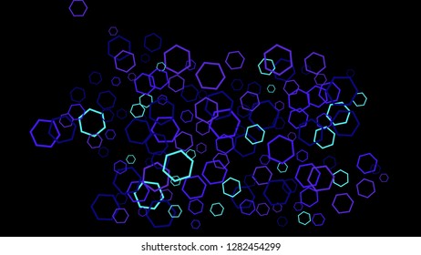 Geometric Background. Simple Pattern for Postcard, Print, Banner or Poster. Modern abstract background with polygons. Vector Texture in Trendy Minimalistic Style
