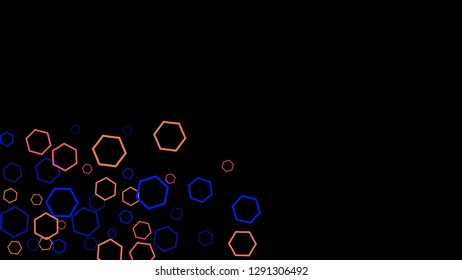 Geometric Background. Simple Pattern for Postcard, Print, Banner or Poster. Modern abstract background with polygons. Vector Texture in Trendy Minimalistic Style