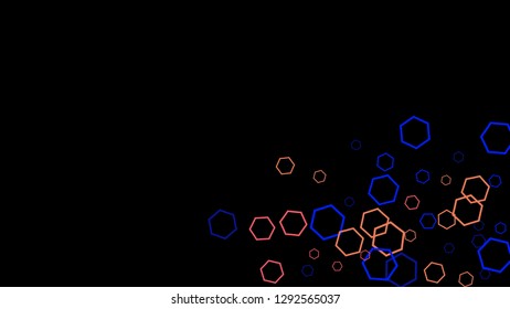 Geometric Background. Simple Pattern for Postcard, Print, Banner or Poster. Modern abstract background with polygons. Vector Texture in Trendy Minimalistic Style