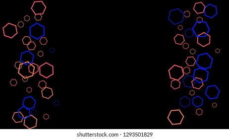 Geometric Background. Simple Pattern for Postcard, Print, Banner or Poster. Modern abstract background with polygons. Vector Texture in Trendy Minimalistic Style