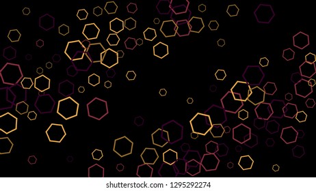 Geometric Background. Simple Pattern for Postcard, Print, Banner or Poster. Modern abstract background with polygons. Vector Texture in Trendy Minimalistic Style
