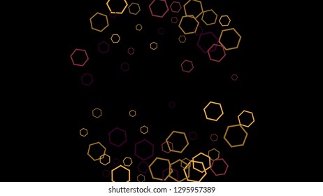 Geometric Background. Simple Pattern for Postcard, Print, Banner or Poster. Modern abstract background with polygons. Vector Texture in Trendy Minimalistic Style

