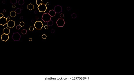 Geometric Background. Simple Pattern for Postcard, Print, Banner or Poster. Modern abstract background with polygons. Vector Texture in Trendy Minimalistic Style
