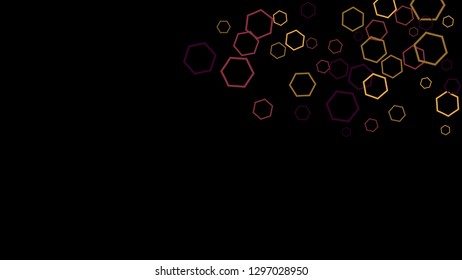 Geometric Background. Simple Pattern for Postcard, Print, Banner or Poster. Modern abstract background with polygons. Vector Texture in Trendy Minimalistic Style
