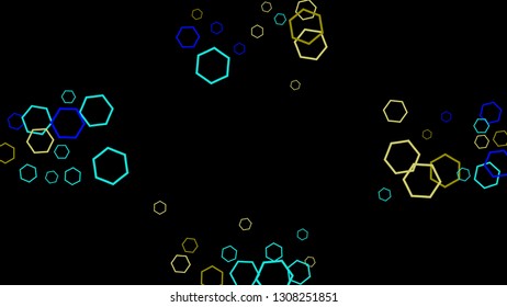 Geometric Background. Simple Pattern for Postcard, Print, Banner or Poster. Modern abstract background with polygons. Vector Texture in Trendy Minimalistic Style
