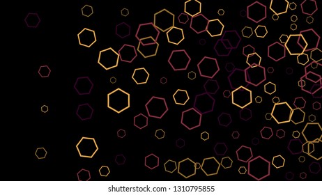 Geometric Background. Simple Pattern for Postcard, Print, Banner or Poster. Modern abstract background with polygons. Vector Texture in Trendy Minimalistic Style
