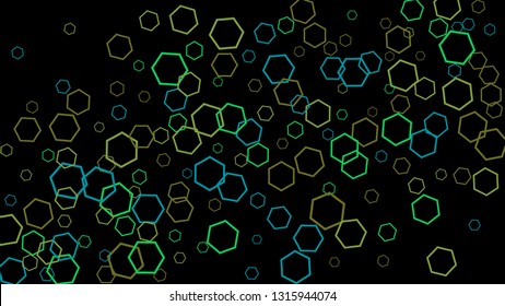 Geometric Background. Simple Pattern for Postcard, Print, Banner or Poster. Modern abstract background with polygons. Vector Texture in Trendy Minimalistic Style