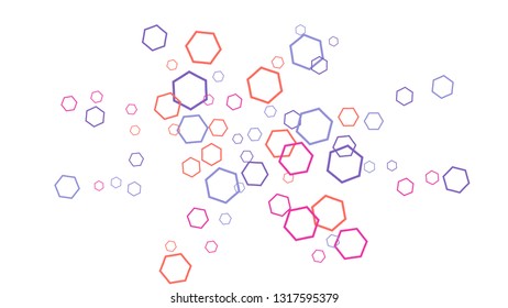 Geometric Background. Simple Pattern for Postcard, Print, Banner or Poster. Modern abstract background with polygons. Vector Texture in Trendy Minimalistic Style