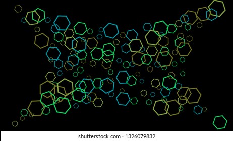 Geometric Background. Simple Pattern for Postcard, Print, Banner or Poster. Modern abstract background with polygons. Vector Texture in Trendy Minimalistic Style
