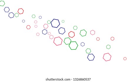 Geometric Background. Simple Pattern for Postcard, Print, Banner or Poster. Modern abstract background with polygons. Vector Texture in Trendy Minimalistic Style
