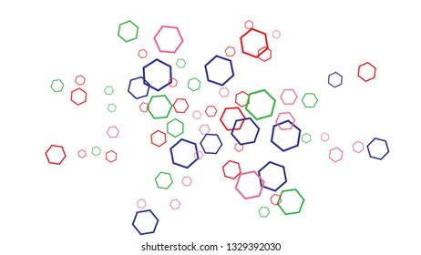 Geometric Background. Simple Pattern for Postcard, Print, Banner or Poster. Modern abstract background with polygons. Vector Texture in Trendy Minimalistic Style
