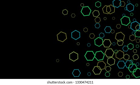 Geometric Background. Simple Pattern for Postcard, Print, Banner or Poster. Modern abstract background with polygons. Vector Texture in Trendy Minimalistic Style
