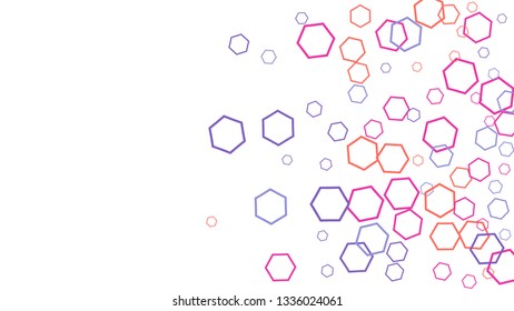 Geometric Background. Simple Pattern for Postcard, Print, Banner or Poster. Modern abstract background with polygons. Vector Texture in Trendy Minimalistic Style