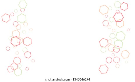 Geometric Background. Simple Pattern for Postcard, Print, Banner or Poster. Modern abstract background with polygons. Vector Texture in Trendy Minimalistic Style
