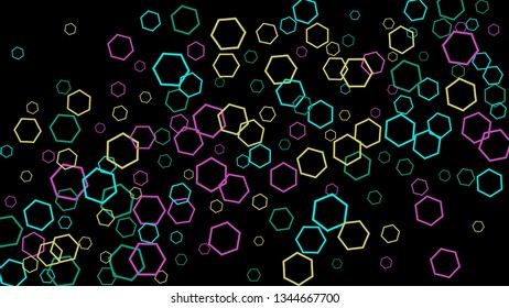 Geometric Background. Simple Pattern for Postcard, Print, Banner or Poster. Modern abstract background with polygons. Vector Texture in Trendy Minimalistic Style
