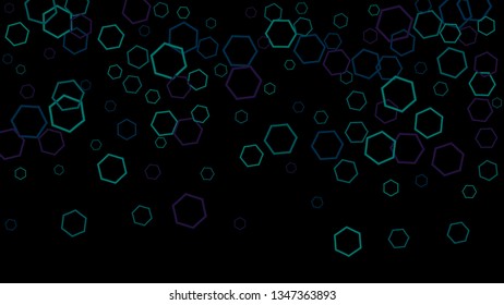 Geometric Background. Simple Pattern for Postcard, Print, Banner or Poster. Modern abstract background with polygons. Vector Texture in Trendy Minimalistic Style
