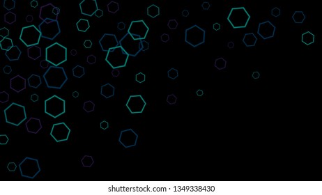 Geometric Background. Simple Pattern for Postcard, Print, Banner or Poster. Modern abstract background with polygons. Vector Texture in Trendy Minimalistic Style
