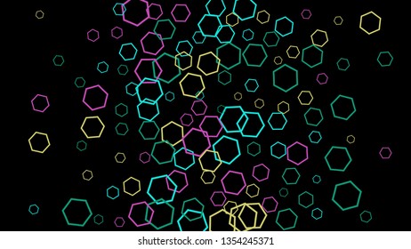 Geometric Background. Simple Pattern for Postcard, Print, Banner or Poster. Modern abstract background with polygons. Vector Texture in Trendy Minimalistic Style